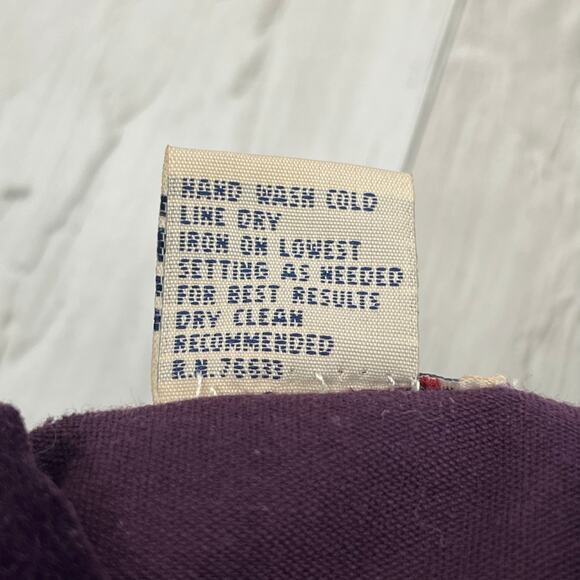 DCC Jeanswear Vintage Purple Corduroy Long Sleeve Button Down Collared Jacket - Picture 6 of 10